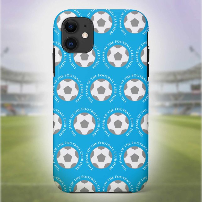 Your Football Team in Sky Blue Case-Mate iPhone Case (Creator Uploaded)
