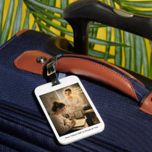 Your Future Self Is Proud of You Luggage Tag