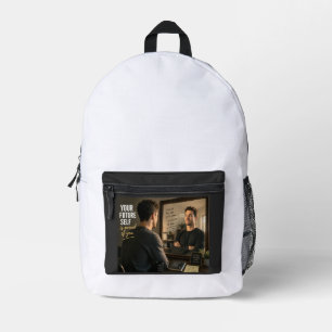 Your Future Self Is Proud of You Printed Backpack