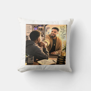 Your Future Self is Proud of You Throw Pillow