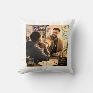 Your Future Self is Proud of You Throw Pillow