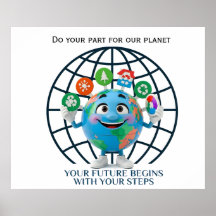 Your Future Your Steps Earth Day Sustainability