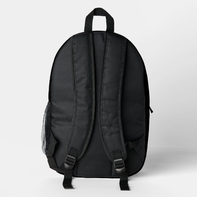 your golden empire backpack, personality  printed backpack (Back)