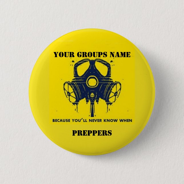 YOUR GROUPS NAME 2 INCH ROUND BUTTON (Front)