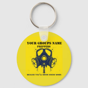 YOUR GROUPS NAME KEYCHAIN