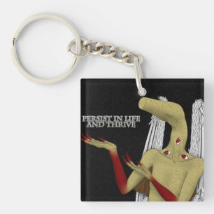 Your Guardian Angel Gives Words of Encouragement Keychain