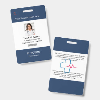 Your Health Care Company Logo Photo Clip Name Badg Badge