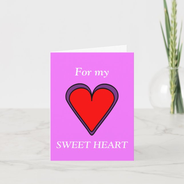 Your heart in mine's!!! Valentine’s Day Card (Front)