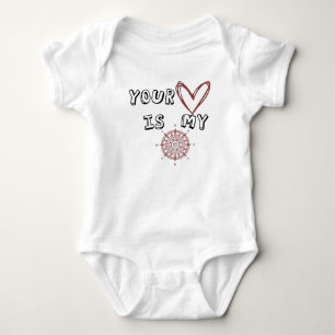Your Heart is my Compass     Baby Bodysuit
