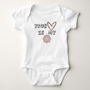 Your Heart is my Compass     Baby Bodysuit