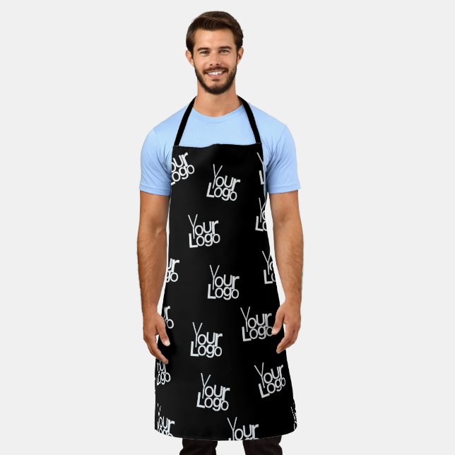 Your Image, Business Logo or any other Design Apron (Worn)