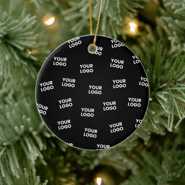 Your Image, Business Logo or any other Design Ceramic Ornament (Tree)