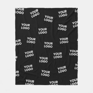 Your Image, Business Logo or any other Design Fleece Blanket