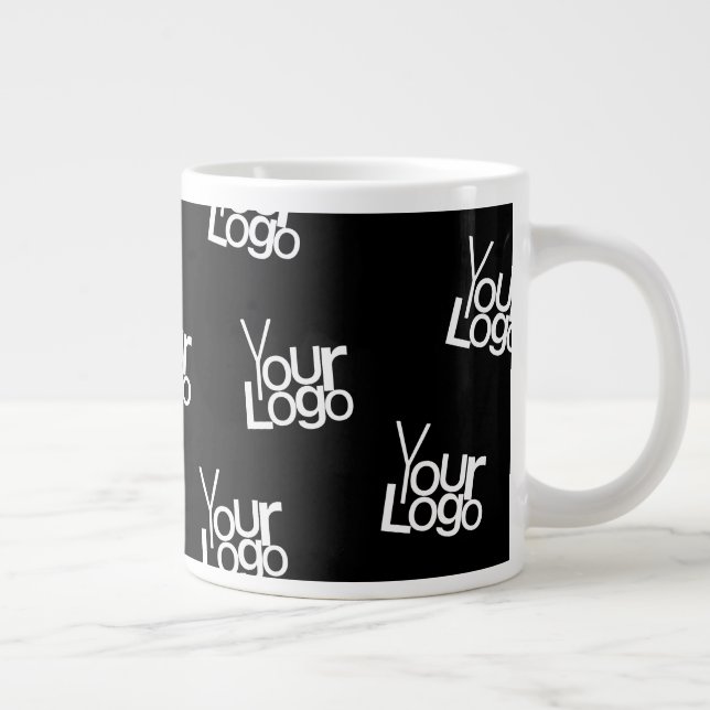 Your Image, Business Logo or any other Design Large Coffee Mug (Right)
