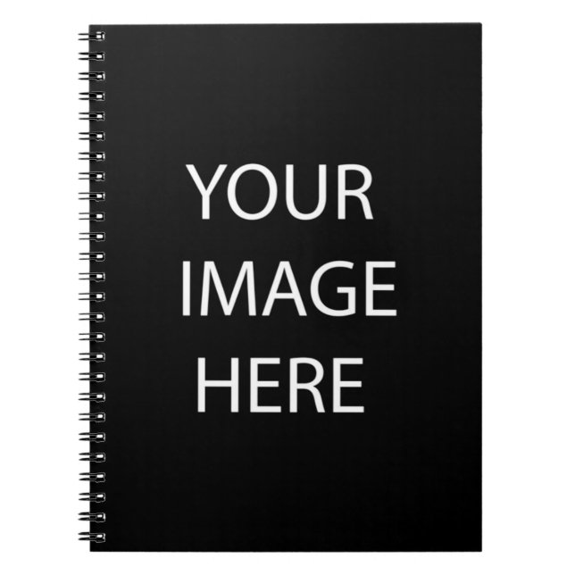 "Your Image Here – Create Custom Prints  Notebook (Front)