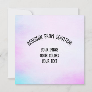 Your Image Here - Create Your Own Invitation