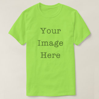 Your Image Here Customizable Personalized Lime T-Shirt