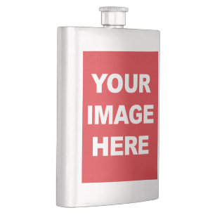 YOUR IMAGE HERE HIP FLASK