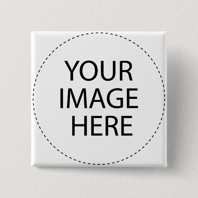 Your Image Here mother goose template 2 Inch Square Button (Front)