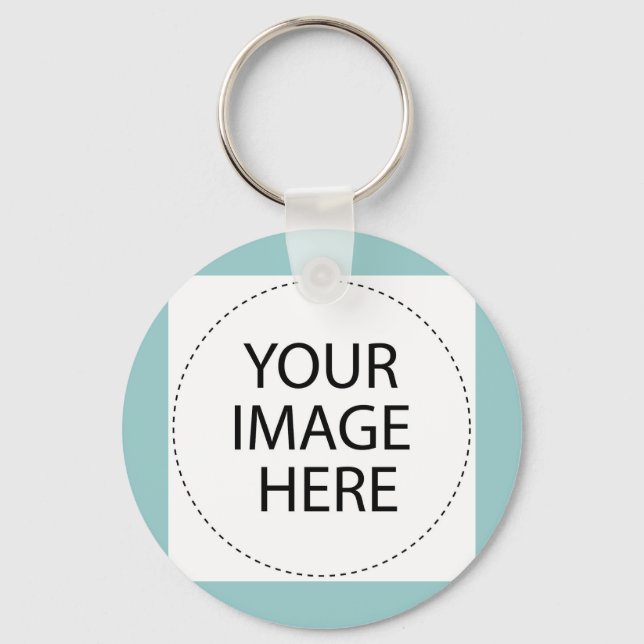 Your Image Here mother goose template Keychain (Front)