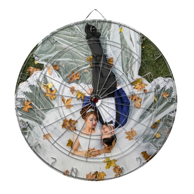 Your Image Here Personalized Dartboard (Front)