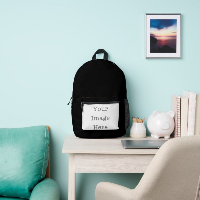 Your Image Here Printed Backpack (Insitu)