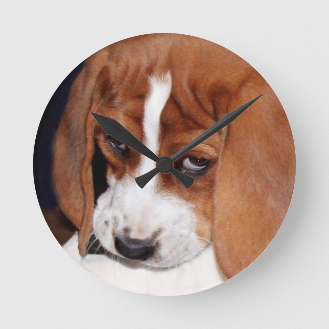 Your Image Here Round Clock (Front)
