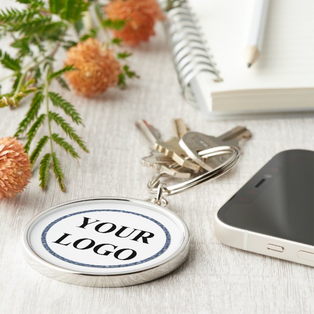 Your Image Here Sweet Cute Two Picture Keepsake  Keychain (Side)