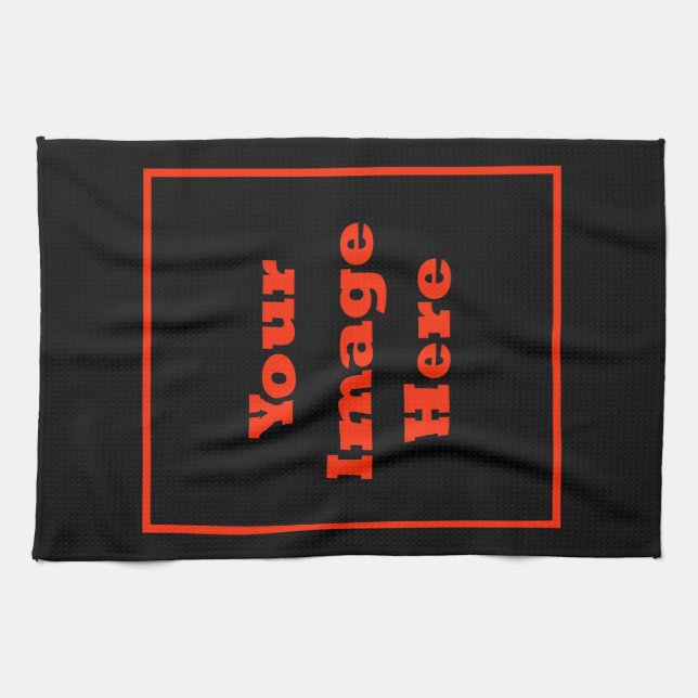 Your Image Here (Vertical) Kitchen Towel (Horizontal)