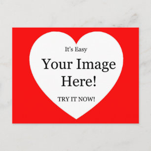 Your Image In The Heart Postcard
