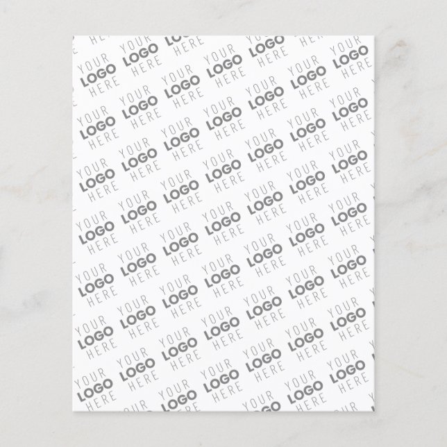 Your Image/Logo Lightened Automatically + Pattern Flyer (Front)