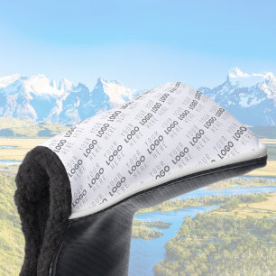 Your Image/Logo Lightened Automatically + Pattern Golf Head Cover