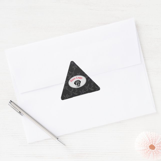 Your Image Mastiff Bulldog Logo Sticker Label (Envelope)