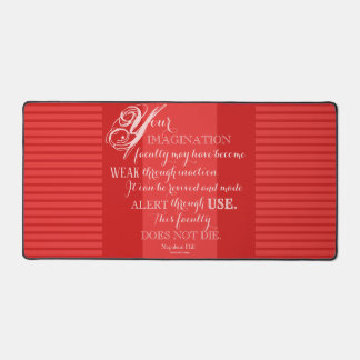 Your Imagination - Napoleon Hill Desk Mat