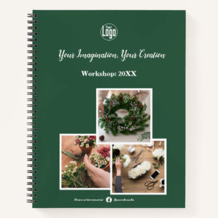 Your Imagination, Your Creation - Florist Shop Notebook