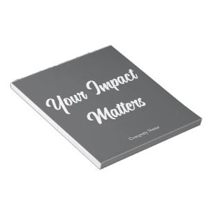 Your Impact Matters Employee Appreciation Custom Notepad