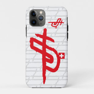 Your initial letter J, letter SUISSE v TRACE Case-Mate iPhone Case