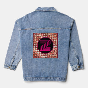 YOUR INITIAL Monogram Denim Jacket