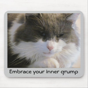Your inner grump mouse pad