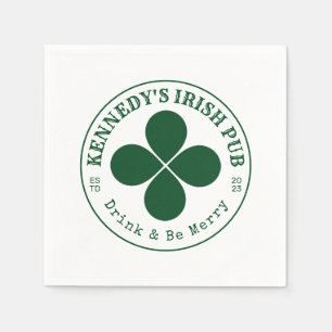 YOUR IRISH PUB Eat Drink & Be Irish Napkins