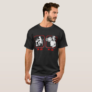 Your Job My Job Carpet Installer Profession Tshirt