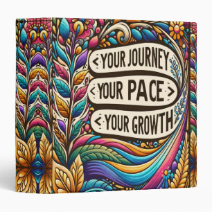 Your Journey, Your Pace, Your Growth Binder