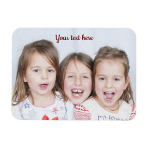 Your Kids' Personalized Custom Photo Magnet