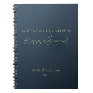 Your Legacy Continues Personalized Retirement Gift Notebook