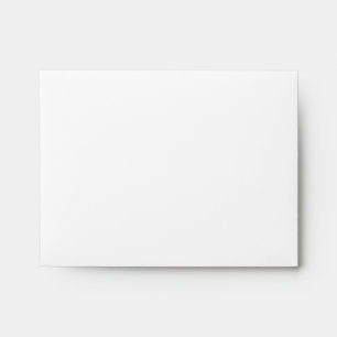 Your Letter. Custom Monogram. Black and White Envelopes