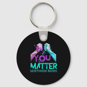 Your Life Choose To Keep On Going Suicide Preventi Keychain