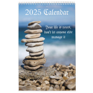 Your life is yours peach lovers 2025 calendar