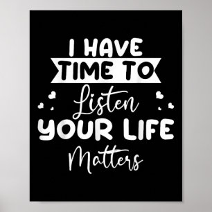 Your Life Mind Stability Awareness Poster