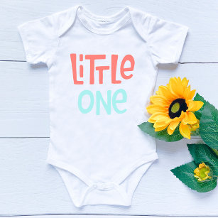 Your "little One" MOM Text Baby Bodysuit