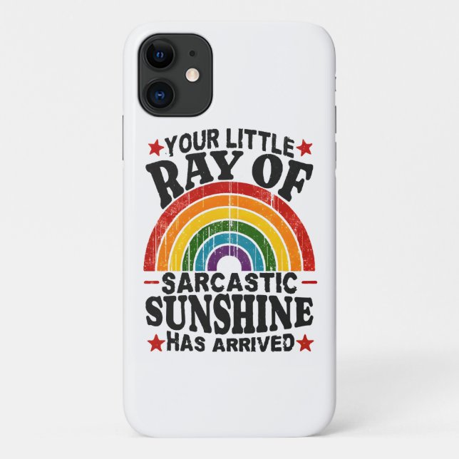 Your Little Ray Of Sarcastic Sunshine Case-Mate iPhone Case (Back)